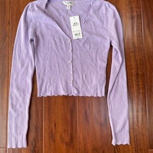 ASOS Miss Selfridge Lilac Sweater NWT